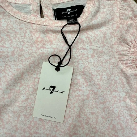 Seven for All Mankind Baby Girl Blouse Size 18M NWT - Picture 3 of 4